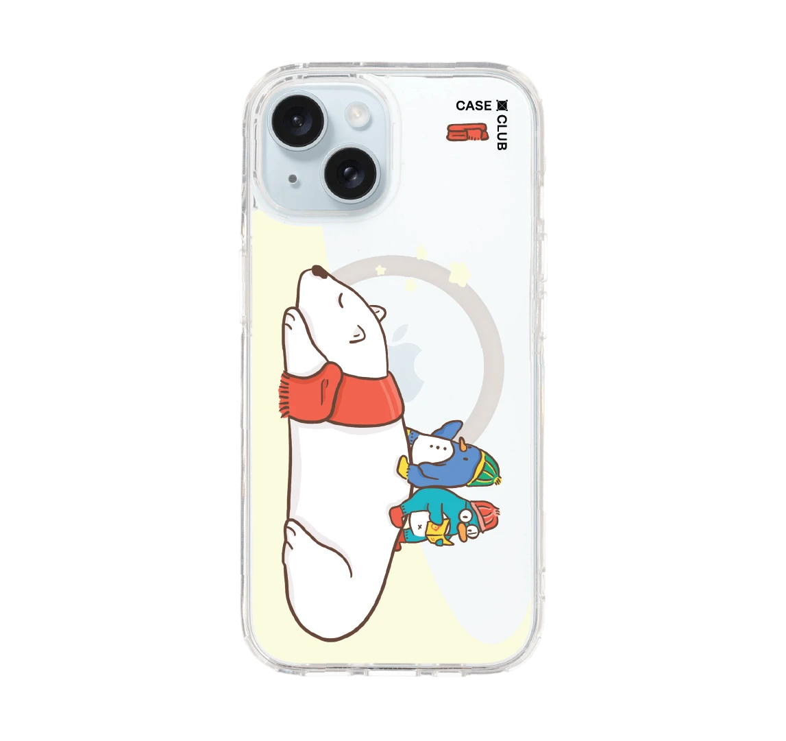 polar bear & duo penguin